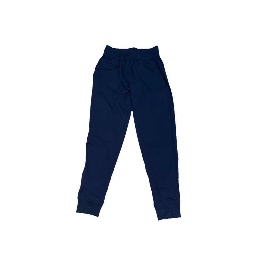 New Women's Navy Members Mark Travel Jogger Pants Size Xs